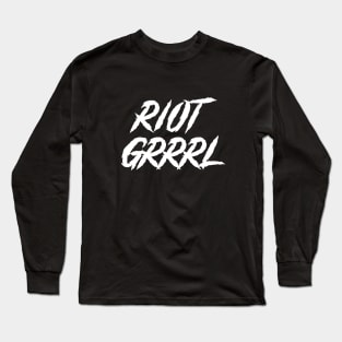 Riot Grrrl Long Sleeve T-Shirt